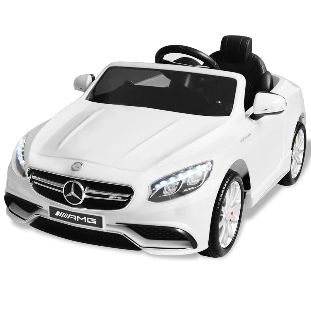 Voiture électrique Mercedes enfant AMG S63 blanche 12V