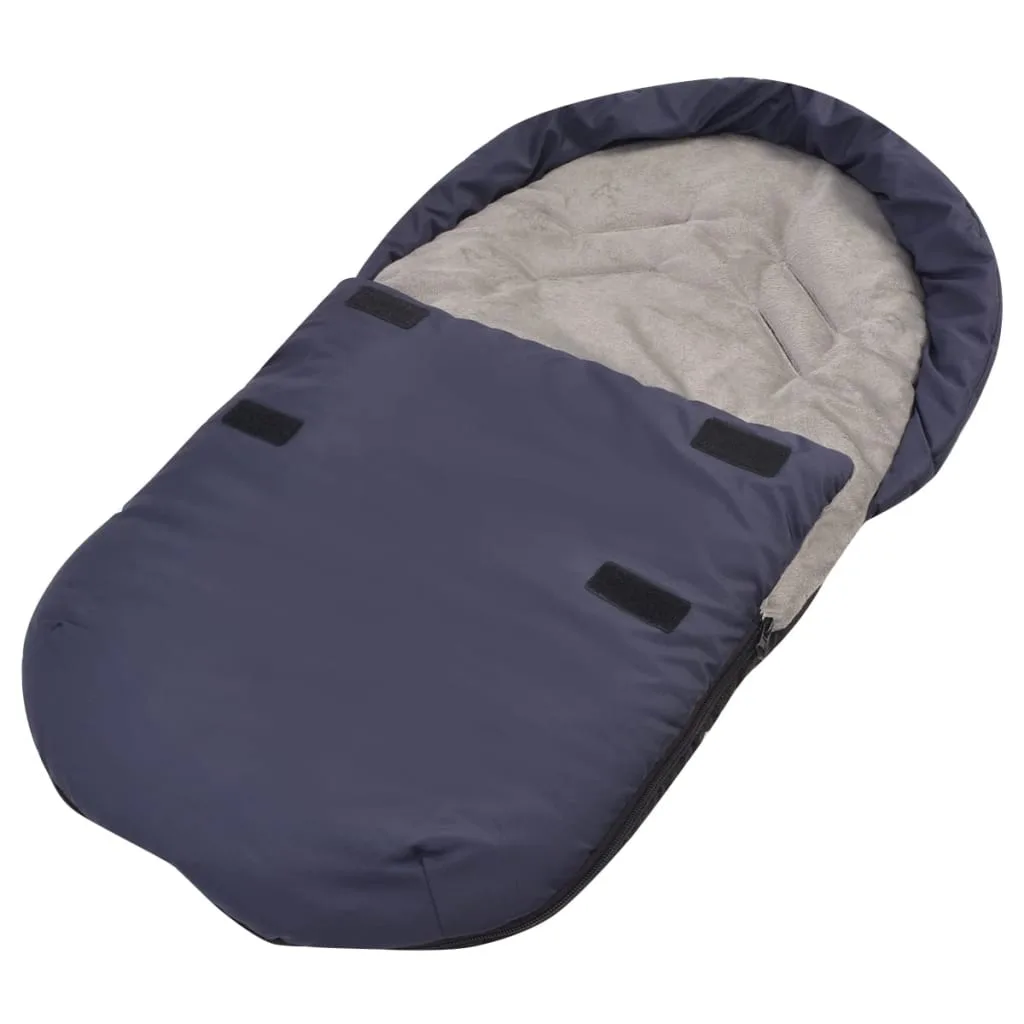 Couverture Porte-Bébé Siège Auto Bleu Marine 75x40cm Harnais