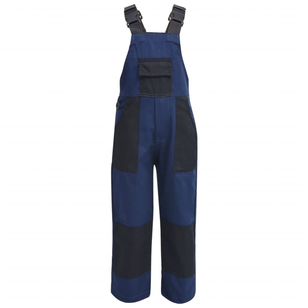 Salopette à Bavette Enfant Bleu Taille 122-128 Durable