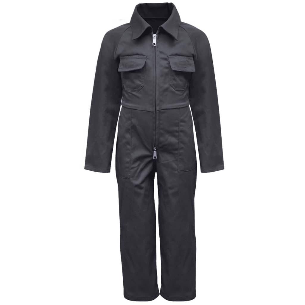 Combinaison de Travail Enfant Grise 122/128 Polycoton 240g