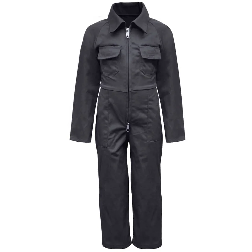 Combinaison de Travail Enfant Grise 122/128 Polycoton 240g