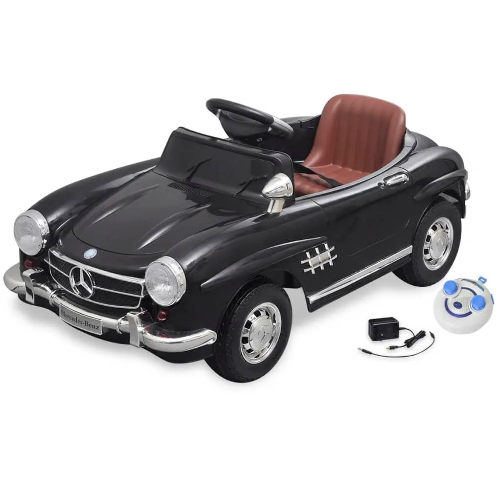 Voiture Électrique Mercedes 300SL 6V Noir Jouet Enfants