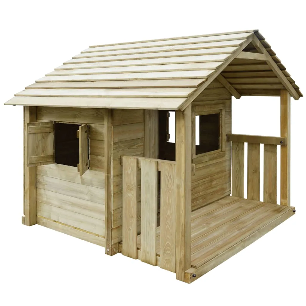 Portique Jeu en Bois Extérieur avec 3 Fenetres 204x184cm