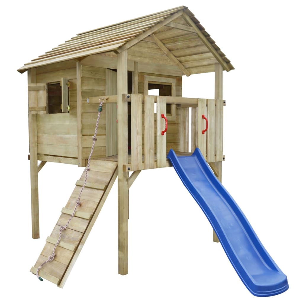 Aire de Jeu Extérieur Toboggan Échelle 360x255x295 cm