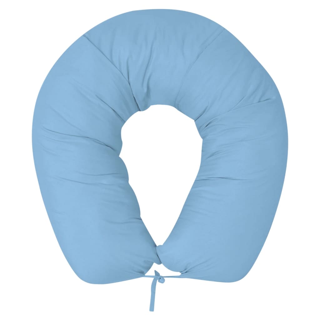Coussin Grossesse 40×170 cm Bleu Oreiller Maternité V