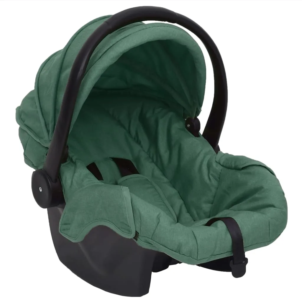 Siège auto bébé convertible vert réglable poignée UV