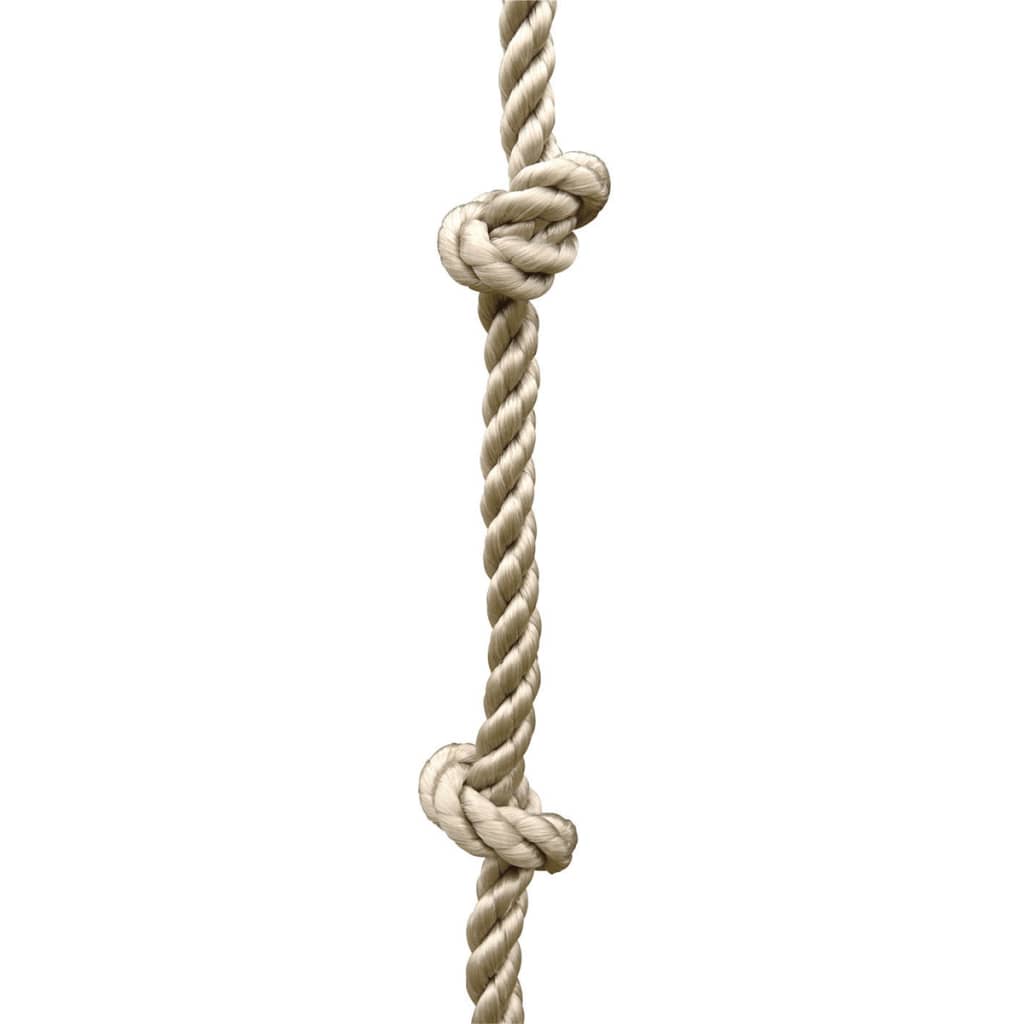 Corde escalade balançoire Trigano 2.45m sécurité 6 nœuds