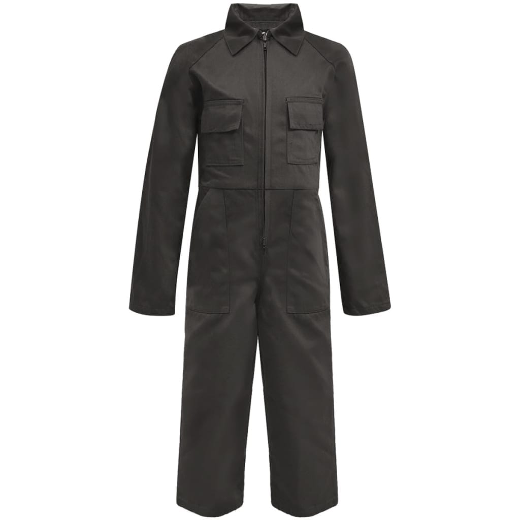 Salopette Enfants Gris Taille 110-116 Confort Résistance