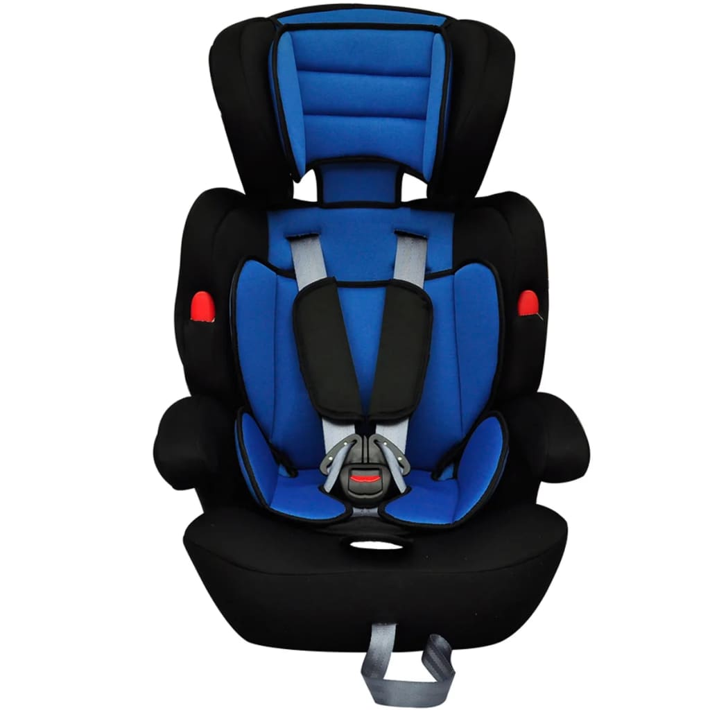 Siège Auto Groupe 1 2 3 9-36kg Bleu Noir Harnais Sécurité