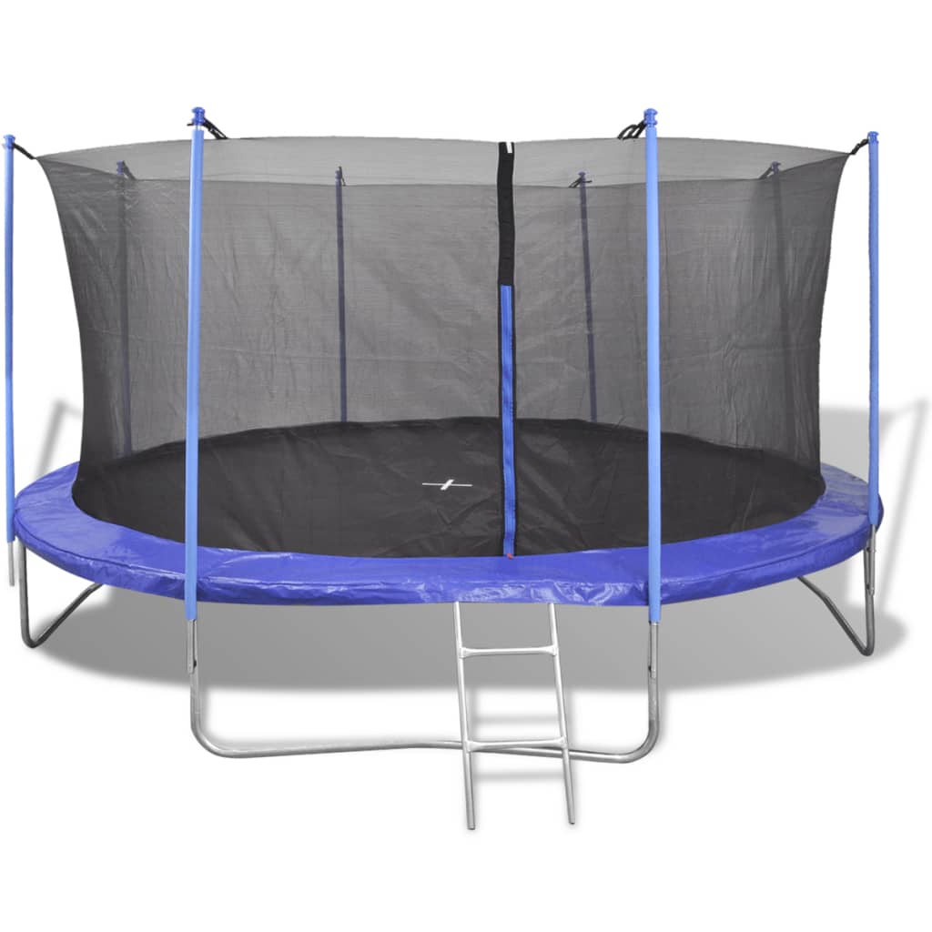 Trampoline 3.66m 12 pieds filet sécurité jardin famille