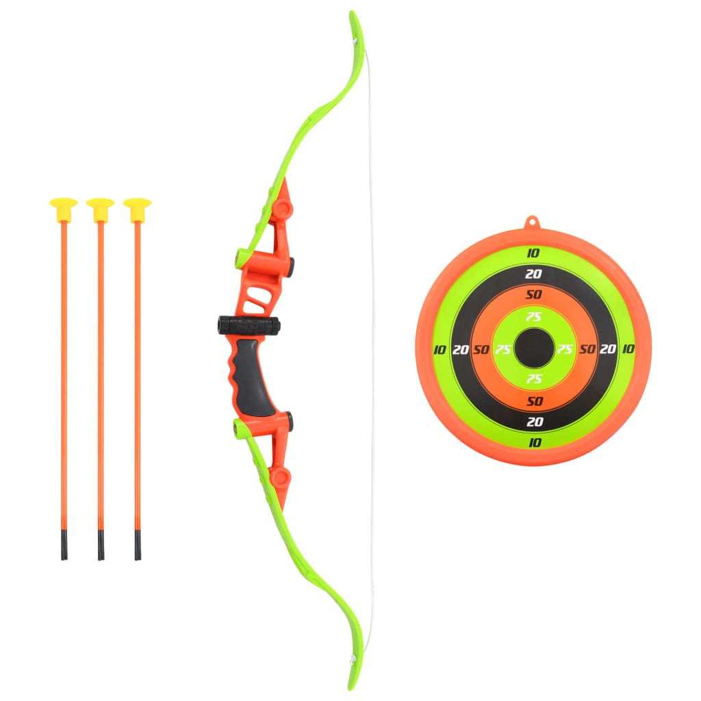 Tir à l’arc enfants 5 pièces 68 cm arc cible sécurisé