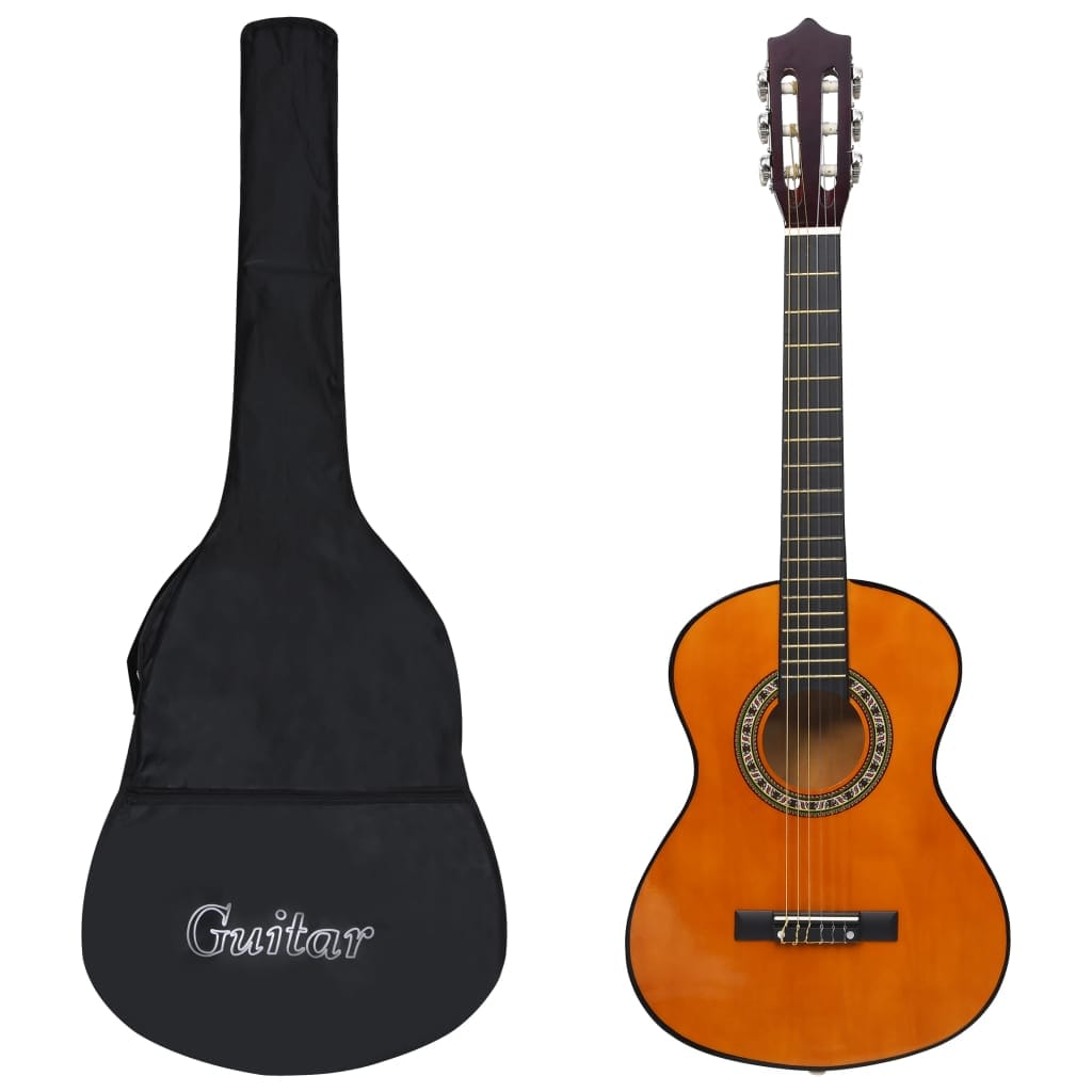 Guitare Classique Enfant 1/2 34 Pouces avec Sac Débutant Tilleul