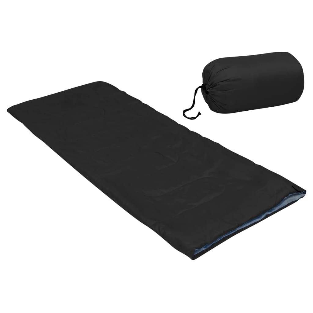 Sac de couchage léger pour enfants Noir enveloppe 670 g 15°C