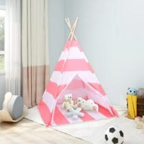 pink striped