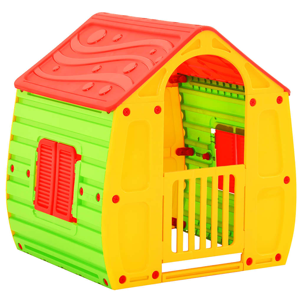 Maisonnette de Jeu Enfants Résistante UV 102x90x109cm