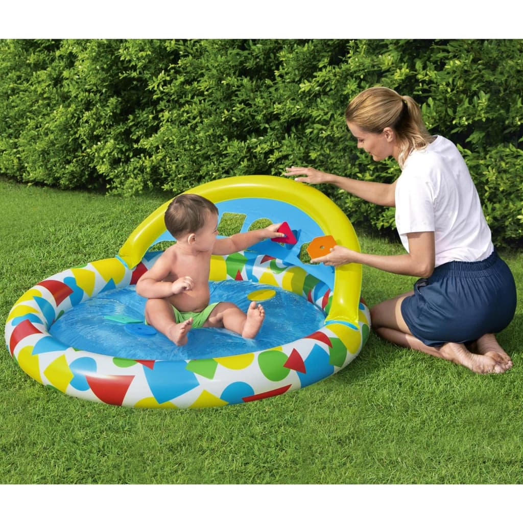 Pataugeoire Splash Learn Bestway 120x117x46 cm