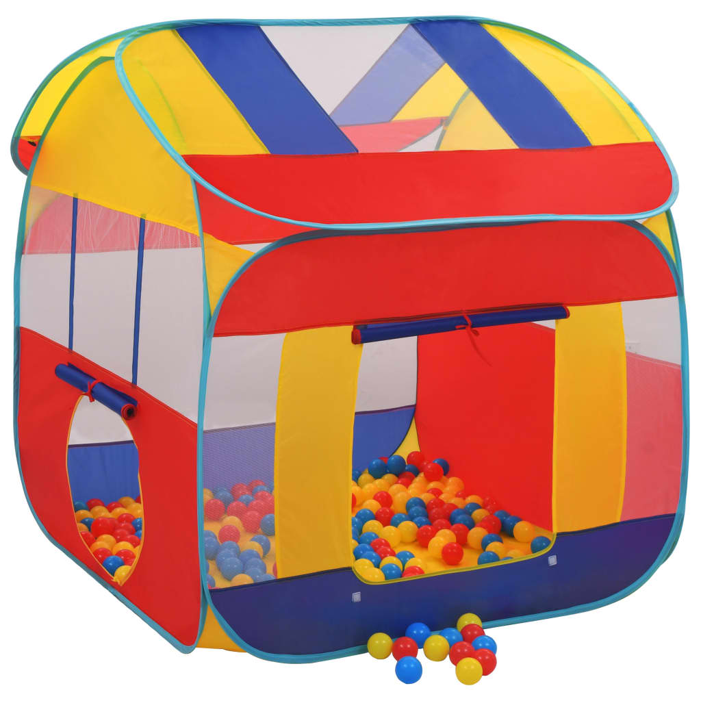 Tente de Jeu XXL Balles 300 Polyester Acier Intérieur Extérieur