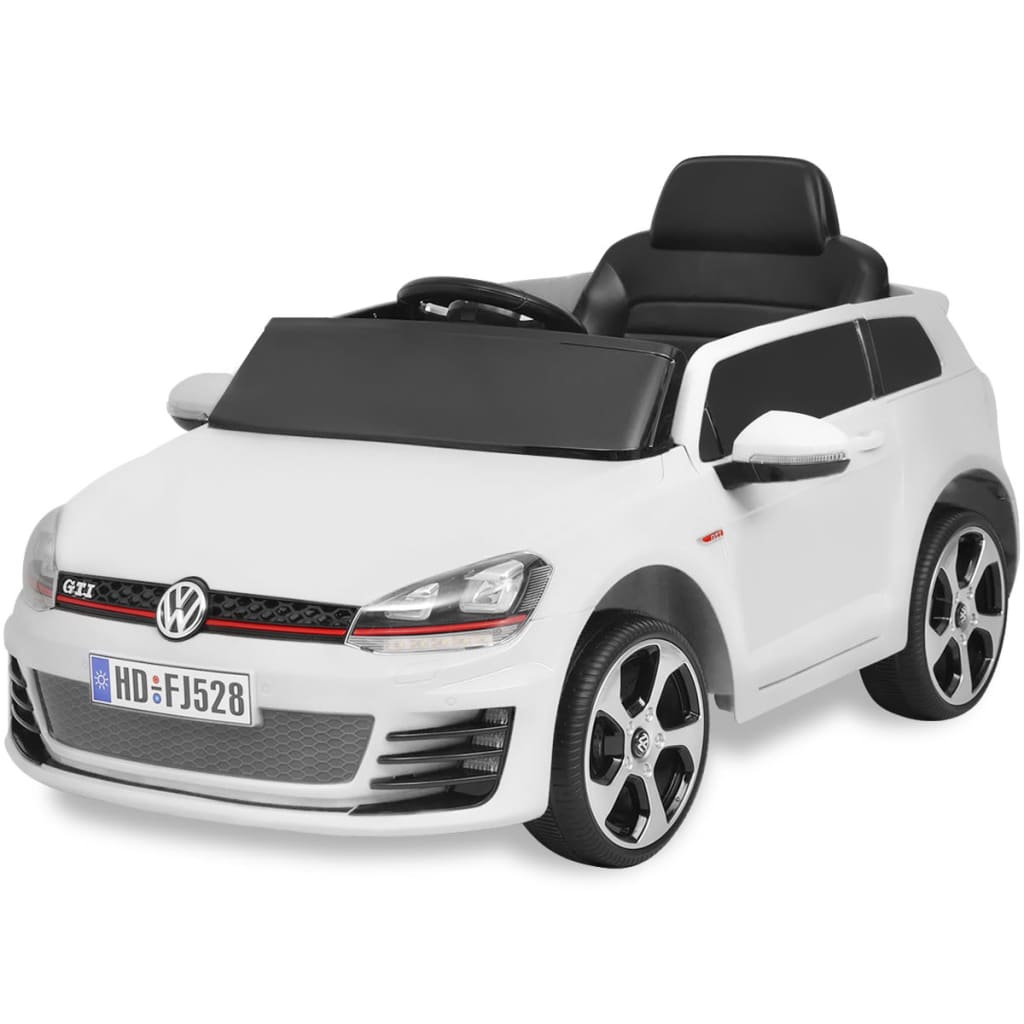 Golf GTI 7 Télécommandée 12V Volkswagen Officielle Blanche