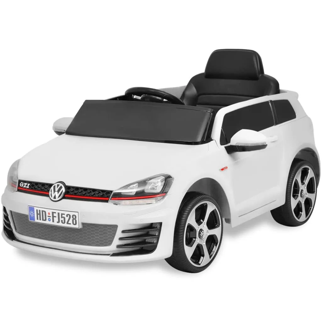 Golf GTI 7 Télécommandée 12V Volkswagen Officielle Blanche
