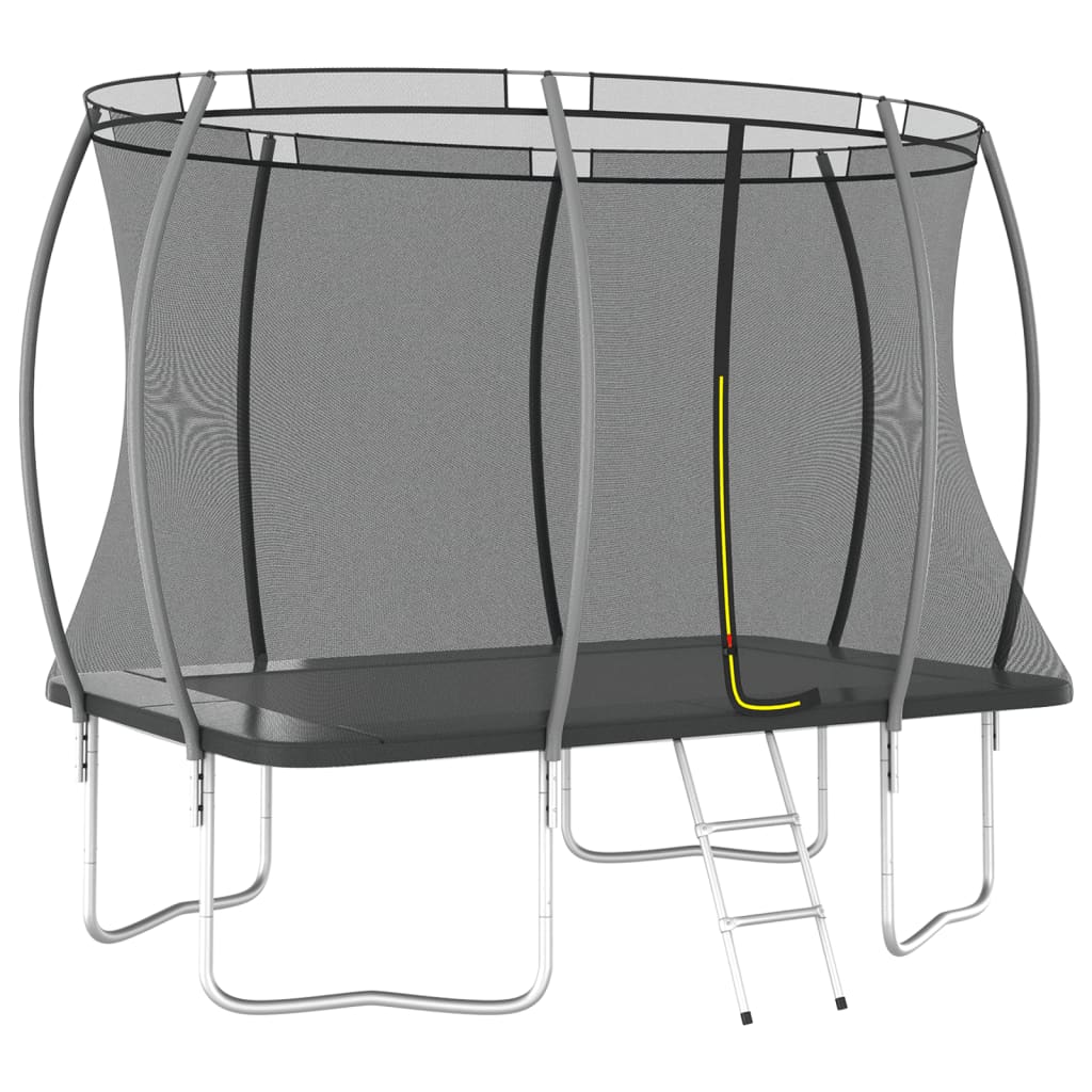 Trampoline Rectangulaire 274x183x76 cm 150 kg Filet Sécurité