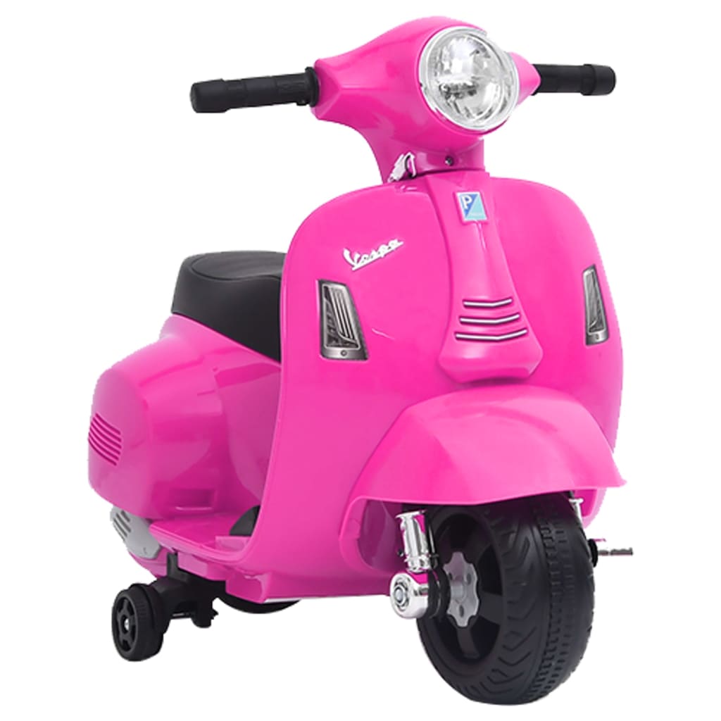 Moto électrique enfant Vespa GTS300 Rose 18-36 mois licence
