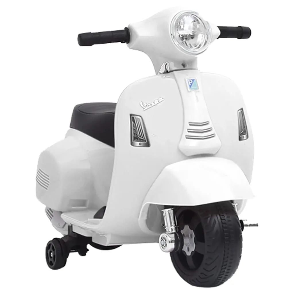 Moto électrique enfants Vespa GTS300 Blanc 18-36 mois Officiel