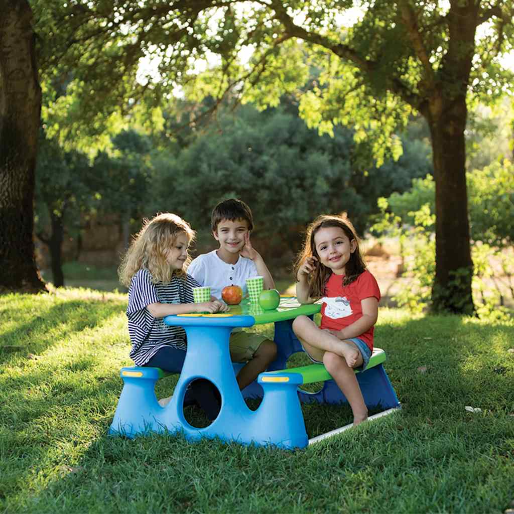 Banc de pique-nique pour enfants 89,5×84,5×48 cm Polypropylène