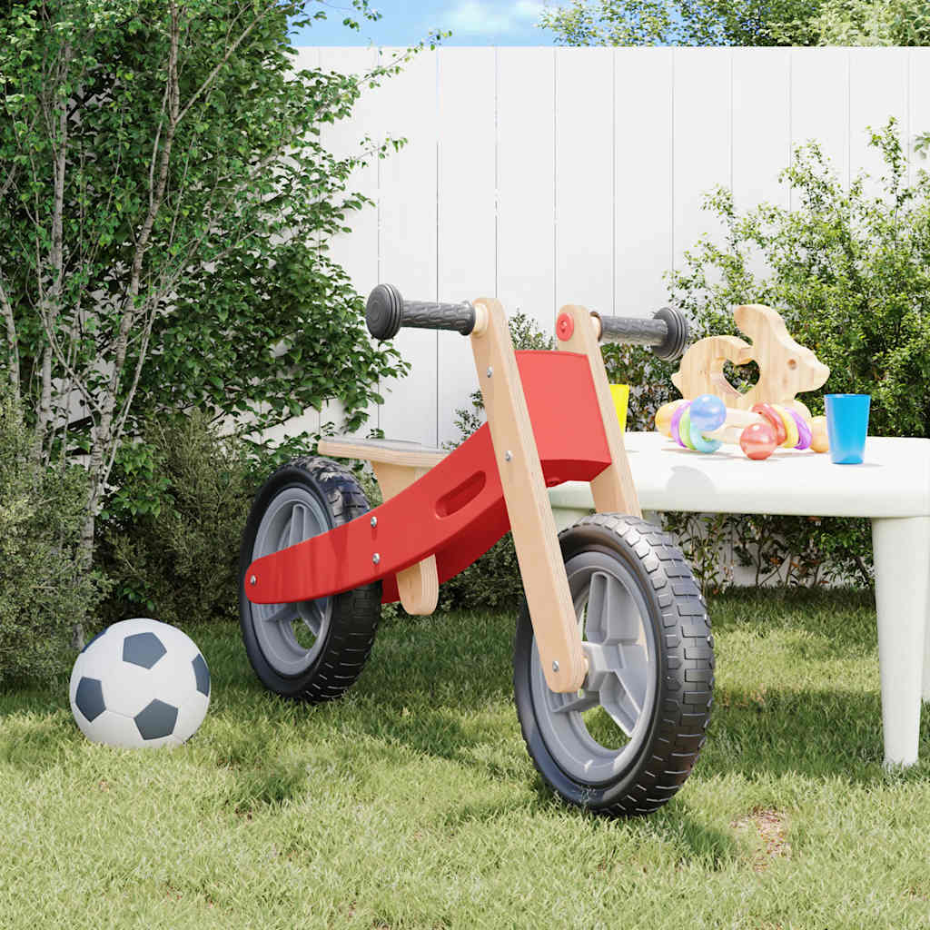 Vélo d’équilibre pour enfants rouge
