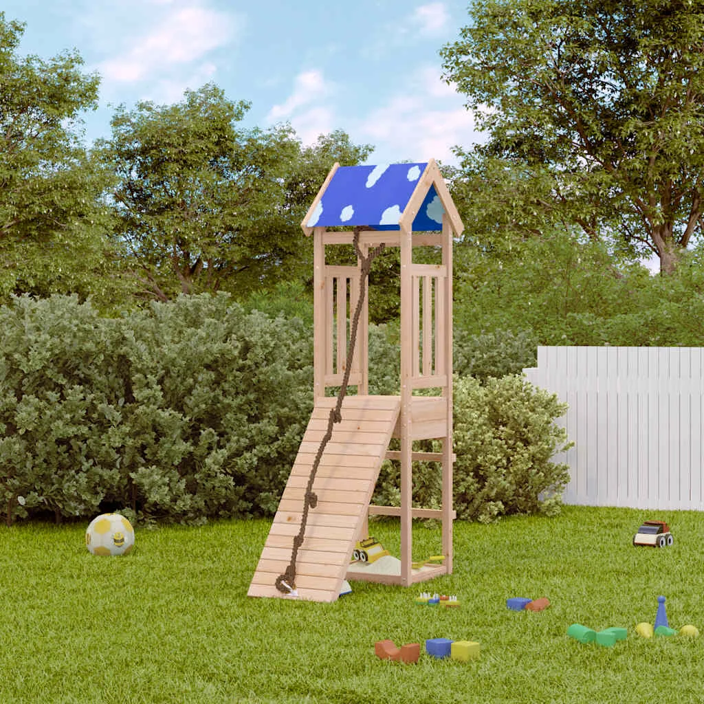 Aire de jeux d&rsquo;extérieur bois de pin massif