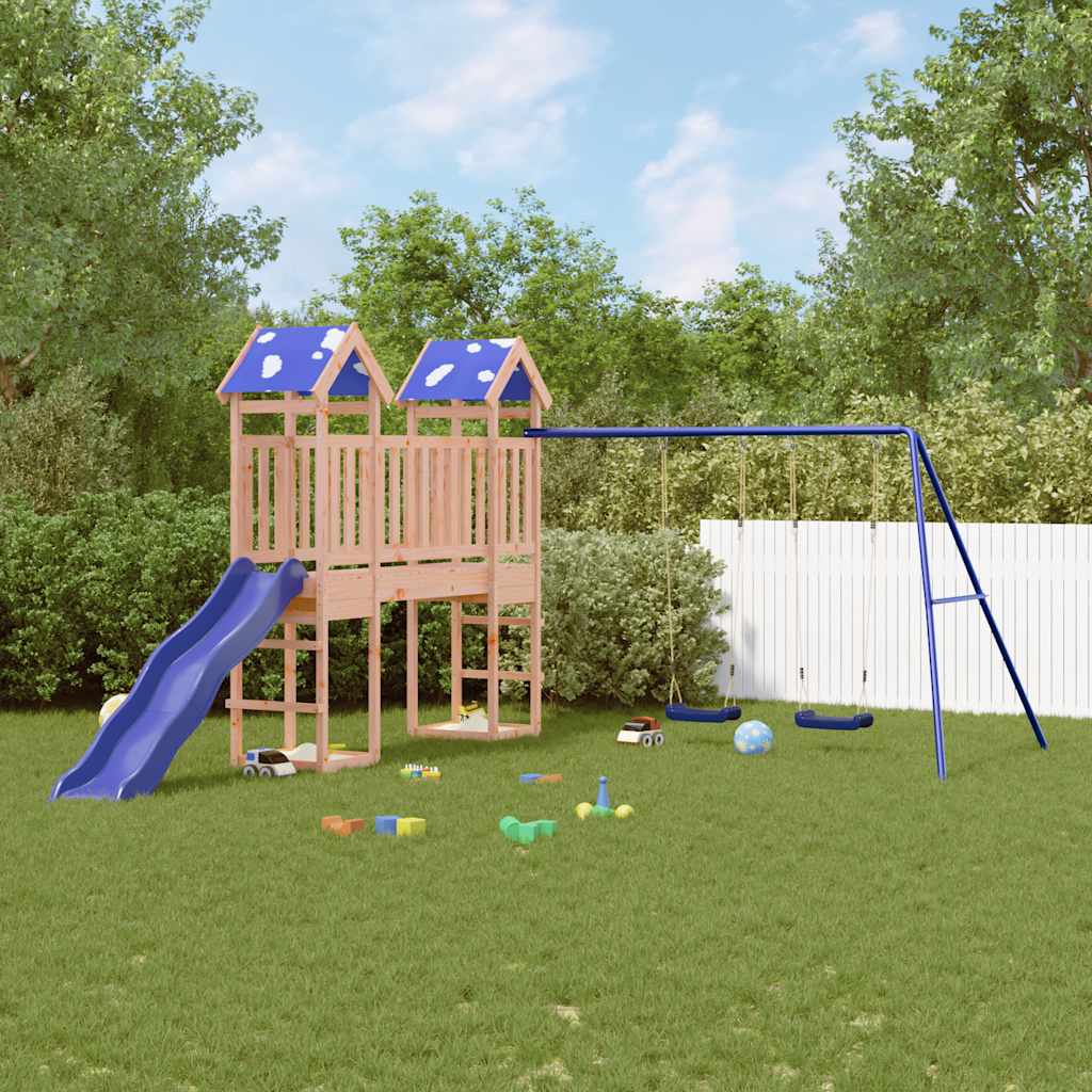 Aire de jeux d’extérieur bois massif de douglas