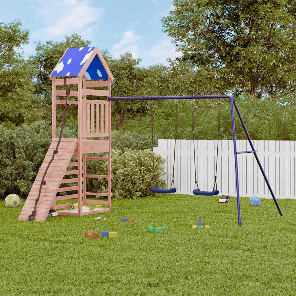 Aire de jeux d’extérieur bois massif de douglas