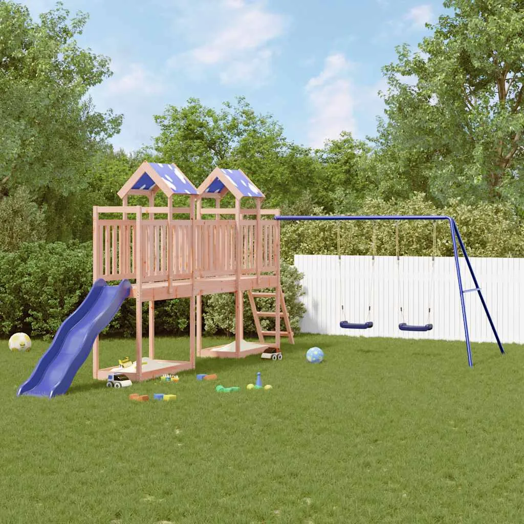 Aire de jeux d&rsquo;extérieur bois massif de douglas