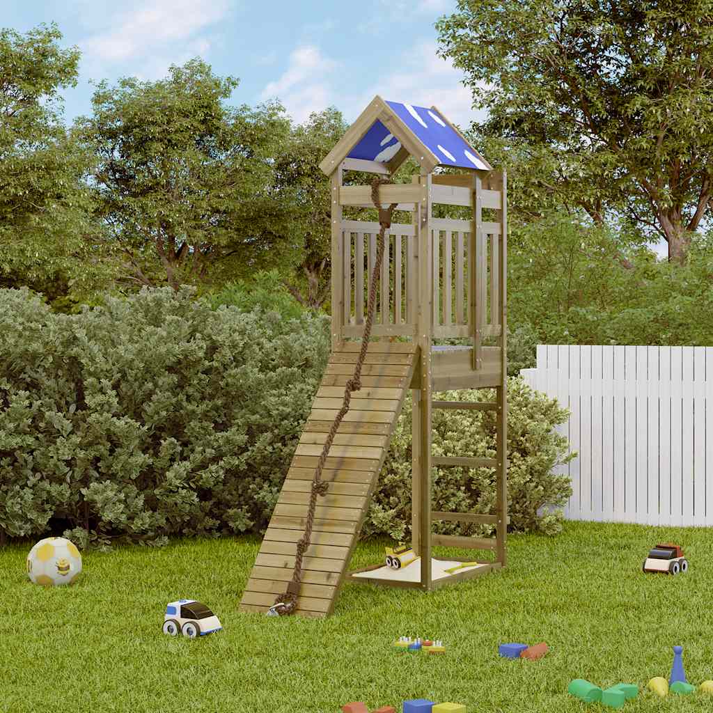 Aire de jeux d’extérieur bois de pin imprégné