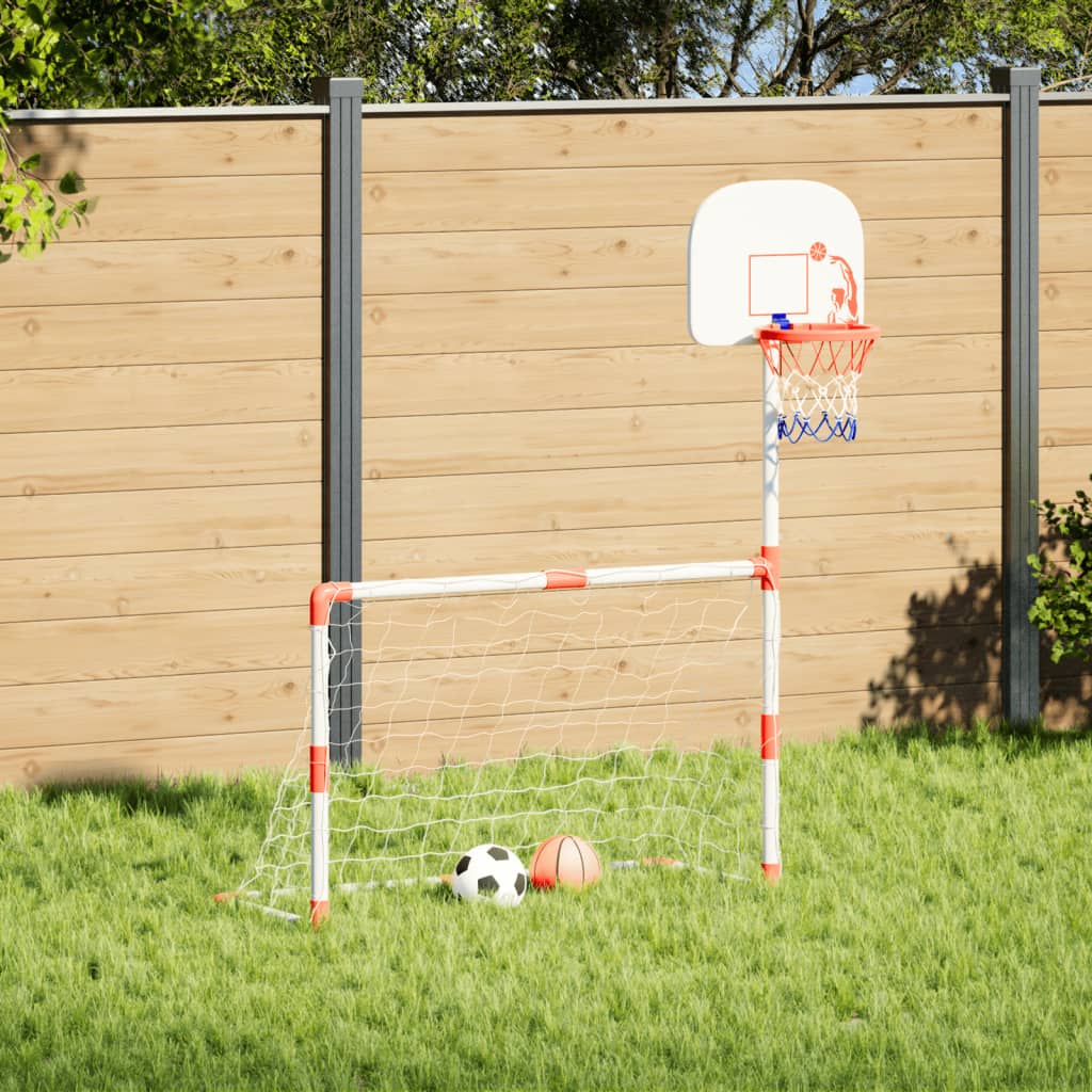 Ensemble football et basket-ball pour enfants avec ballons