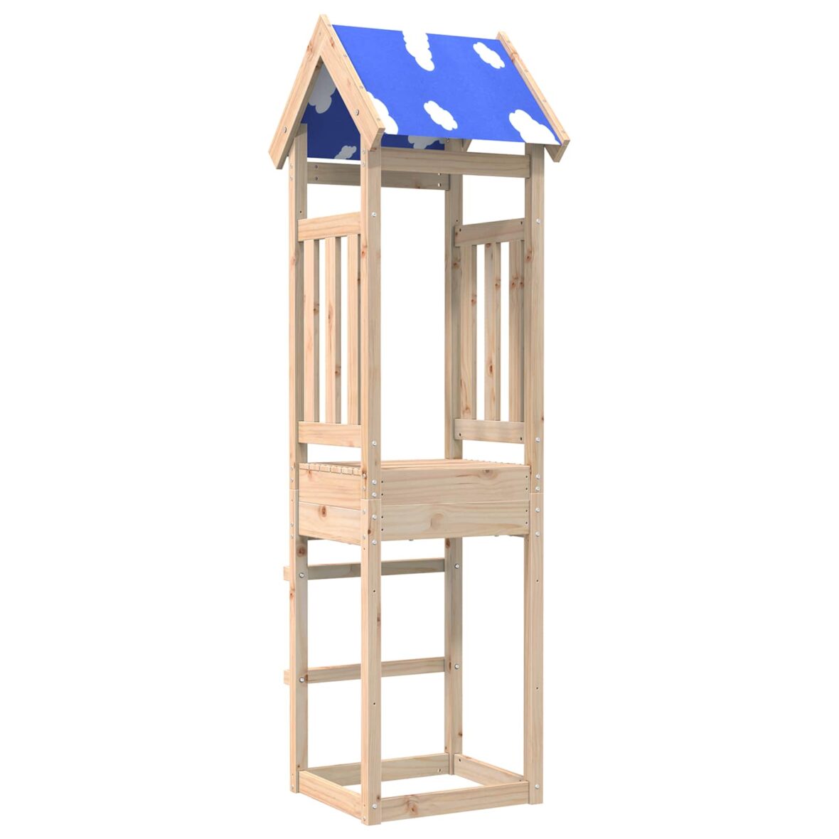 Tour de jeu Marron 52,5 x 46,5 x 208 cm Pin massif