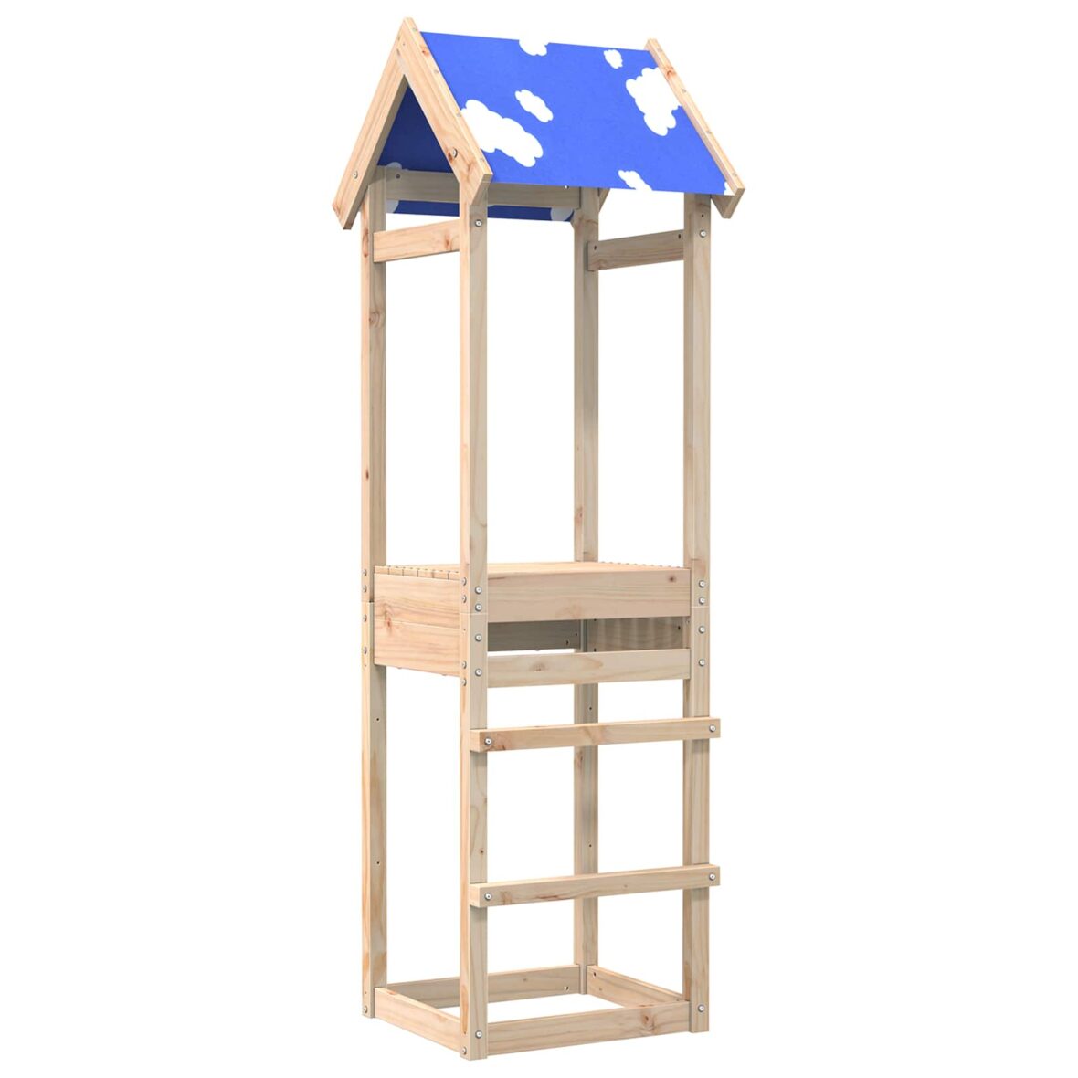Tour de jeu Marron 52,5 x 46,5 x 195 cm Pin massif